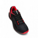 Zapatillas Wilson Hurakn Pro V2 Negro Rojo