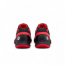 Zapatillas Wilson Hurakn Pro V2 Negro Rojo