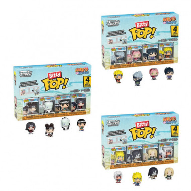 Funko Bitty Pop Pack 4 Naruto
