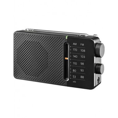 SANGEAN Radio Portatil Analogica AM/FM POCKET 110 SR-36 Negra