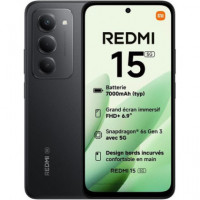 XIAOMI Telefono Movil Redmi 15 5G Negro 6.9" 8Gb 256Gb,50Mp