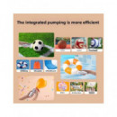 GREEN LYCA Bomba De Vacio 2 En 1 Aspirador/Inflador 1200Mah GL70230