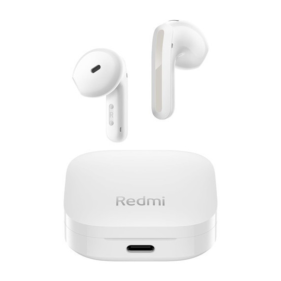XIAOMI Auricular Bluetooth Redmi Buds 6 Active Con Base Cargadora Blanco