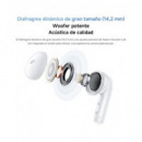 XIAOMI Auricular Bluetooth Redmi Buds 6 Active Con Base Cargadora Blanco