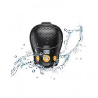 XO Altavoz Portatil Bluetooth XO-F78 Clip-On 3W Resistente al l Agua Negro