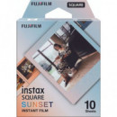 Fujifilm película instantánea Sunset Instax Square