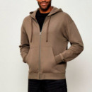 Sudadera con capucha relaxed fit con detalle de logo