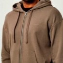 Sudadera con capucha relaxed fit con detalle de logo