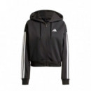 Chaqueta con Capucha Essentials French Terry 3 Bandas  ADIDAS