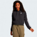 Chaqueta con Capucha Essentials French Terry 3 Bandas  ADIDAS