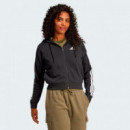 Chaqueta con Capucha Essentials French Terry 3 Bandas  ADIDAS