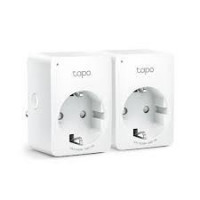 ENCHUFE WIFI SMART PLUG INTELIGENTE TP-LINK TAPO P100 PACK 2 UND.