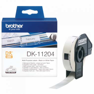Etiquetas BROTHER Multiple Uso 17X54 Mm (400 Und) (DK11204)