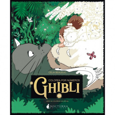 COLOREA POR NUMEROS: STUDIO GHIBLI