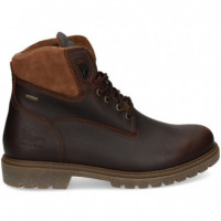 Talon ante Botin Grass Castaño  PANAMA JACK