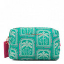 Neceser estampado multicolor