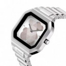Reloj smartwatch con brazalete de acero B-Connect