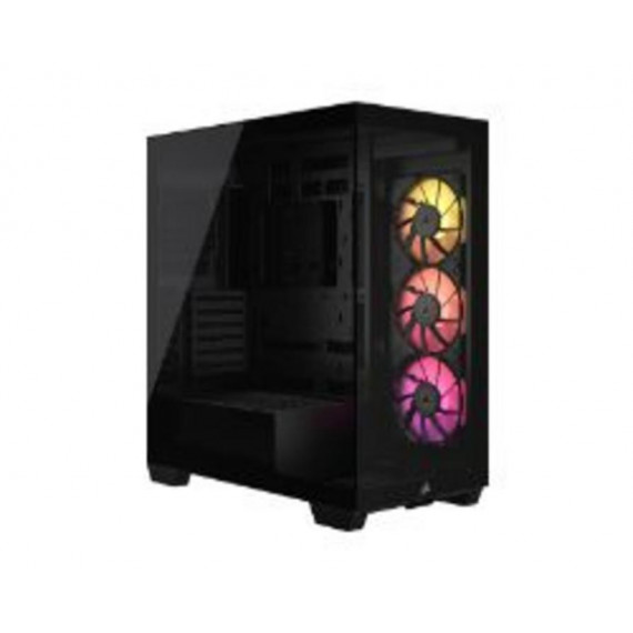 Caja Gaming CORSAIR 3500X Icue Link Rgb ATX Negra con Ventana de Cristal Templado (CC-9011280-WW)