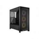 Caja Gaming CORSAIR Frame 4000D Rs Argb Ventana Cristal Templado Negra (CC-9011296-WW)