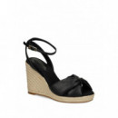 TOMMY HILFIGER - TH BOW HIGH CORK WEDG - BDS - F|FW0FW09011/BDS