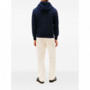 TOMMY HILFIGER - BRAND LOVE SMALL HILFIGER HOODIE - DW5 - F|MW0MW41429/DW5