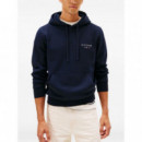 TOMMY HILFIGER - BRAND LOVE SMALL HILFIGER HOODIE - DW5 - F|MW0MW41429/DW5