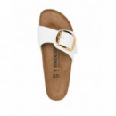 BIRKENSTOCK - Madrid Big Buckle BF - White - 1019814/White