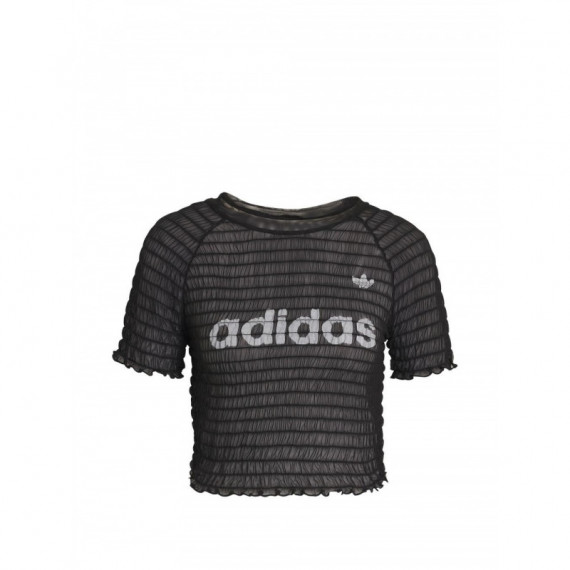 ADIDAS ORIGINALS - SMOCKED TEE - BLACK - KD0300/BLACK