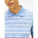 TOMMY HILFIGER - CO JERSEY FINE GG POLO S/S SWT - 0A7 - F|WW0WW47622/0A7