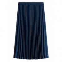 TOMMY HILFIGER - Fluid Pleated Pull On MIDI Skirt - C1G - F|WW0WW48538/C1G