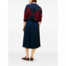 TOMMY HILFIGER - FLUID PLEATED PULL ON MIDI SKIRT - C1G - F|WW0WW48538/C1G