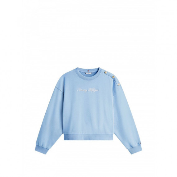 TOMMY HILFIGER - GOLD BTN SCRIPT TERRY SWTSRT - C33 - F|WW0WW48783/C33