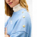 TOMMY HILFIGER - GOLD BTN SCRIPT TERRY SWTSRT - C33 - F|WW0WW48783/C33