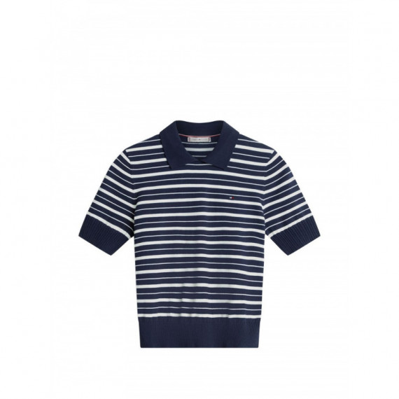 TOMMY HILFIGER - CO JERSEY FINE GG POLO S/S SWT - 0A6 - F|WW0WW47622/0A6