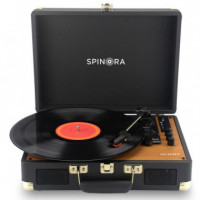 Sogo Tocadiscos con Bluetooth In/Out Reproduce 33/45/78 RPM  (TDA-SS-8645)