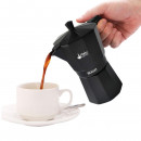 Sogo Moka Cafetera Italiana compatible con Inducción 3 Tazas Negra (CAL-SS-18306)