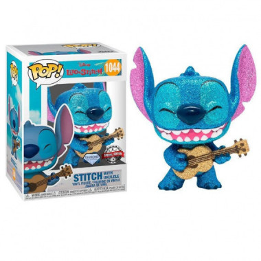 Funko Pop Stich con ukelele diamante 1044