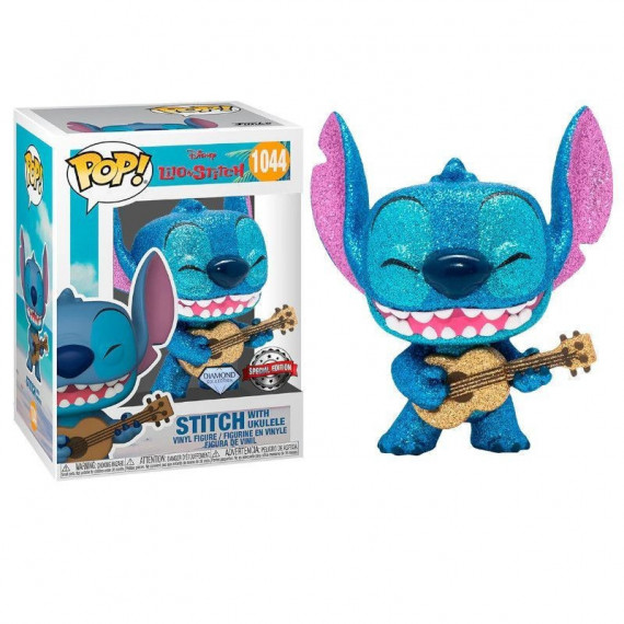 Funko Pop Stich con ukelele diamante 1044