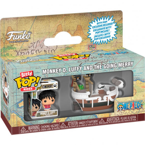 Funko Bitty POP Ride Monkey D. Luffy en the Going Merry One Piece