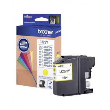 BROTHER Tinta LC223 Amarillo