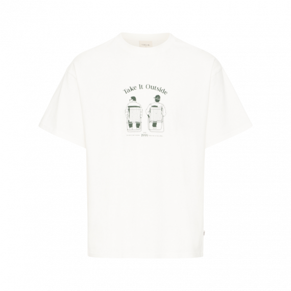 Camisetas Hombre Camiseta !SOLID Talon Off White