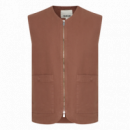 Chaleco !SOLID Oak Acon Brown