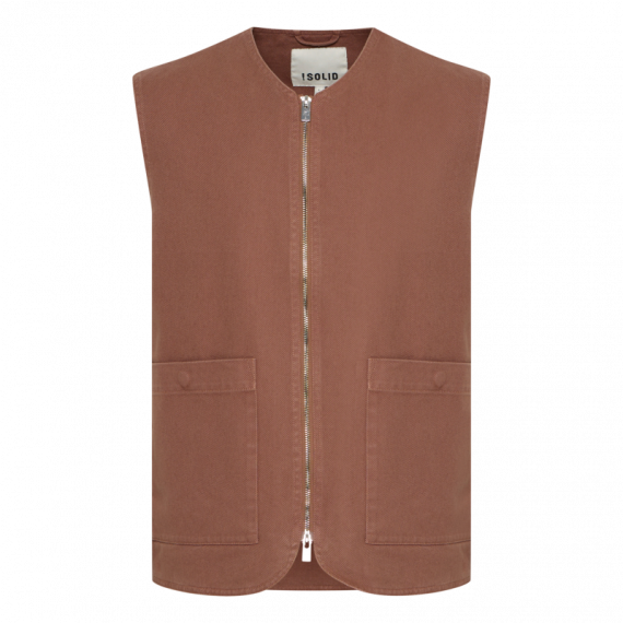 Chaleco !SOLID Oak Acon Brown