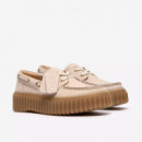 Calzado Zapatos CLARKS Torhill Boat Cream Nubuck