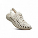 Calzado Sandalias KEEN Uneek W White Cap Cornstalk