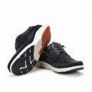 FLUCHOS Mocasines Azules F1986-KODIAK OCEANO+COM4