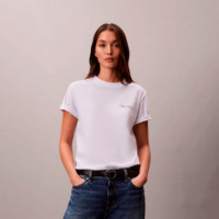 Camiseta clásica con gráfico y logo de letras