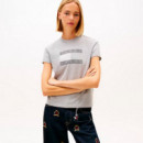 Camiseta con logo tonal de Tommy