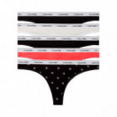 Pack de 5 tangas - Icon Logo