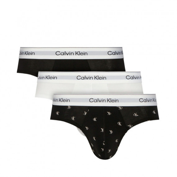 Pack de 3 Slips de Cadera - Icon Cotton Stretch  CALVIN KLEIN